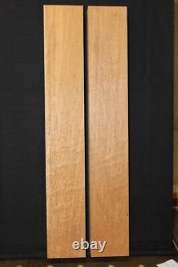Figured genuine mahogany guitar back and side billets. Enough for 20 sets