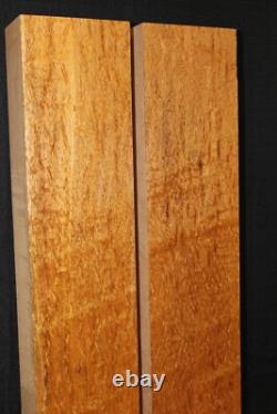 Figured genuine mahogany guitar back and side billets. Enough for 20 sets