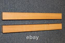 Figured genuine mahogany guitar back and side billets. Enough for 20 sets