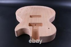 Fit Diy Electric Guitar Kit Mahogany Guitar Neck Unfinished Guitar Body Set In