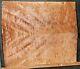 Flame Curly Maple Wood 9872 Luthier Carved Top Guitar Set 20.5 X 17 X. 75