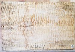 Flame Spalted Maple Wood 1110 Luthier 5A Electric Guitar Top Set 24x 16 x. 25