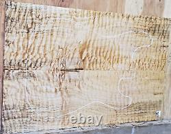 Flame Spalted Maple Wood 1110 Luthier 5A Electric Guitar Top Set 24x 16 x. 25