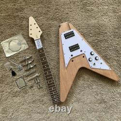 Flying V Electric Guitar DIY, With Full Set Of Accessories