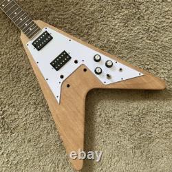 Flying V Electric Guitar DIY, With Full Set Of Accessories