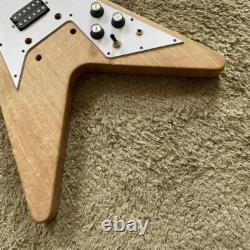 Flying V Electric Guitar DIY, With Full Set Of Accessories