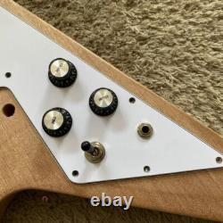 Flying V Electric Guitar DIY, With Full Set Of Accessories
