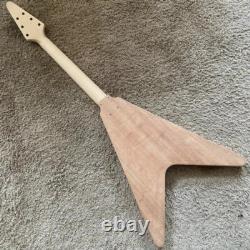 Flying V Electric Guitar DIY, With Full Set Of Accessories