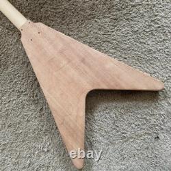 Flying V Electric Guitar DIY, With Full Set Of Accessories