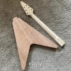 Flying V Electric Guitar DIY, With Full Set Of Accessories