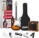 Full Size Electric Guitar With 20w Amp, Package Includes All Accessories, Digita