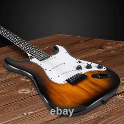 Full Size Electric Guitar with 20W Amp, Package Includes All Accessories, Digita