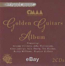 GOLDEN GUITARS ALBUM CMAA The Best Ever 2 CD Set New SirH70