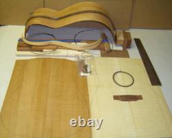 Geniune MARTIN 2nd's MAHOGANY SIDE with DIY CUSTOM Acoustic OM GUITAR KIT-FREE S&H