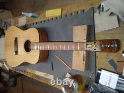 Geniune MARTIN 2nd's MAHOGANY SIDE with DIY CUSTOM Acoustic OM GUITAR KIT-FREE S&H