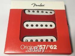 Genuine American Fender Strat Reissue Original 57/62 Vintage Pickup Set USA NEW