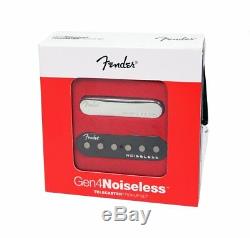 Genuine Fender GEN 4 Noiseless Telecaster/Tele Guitar Pickups Set 099-2261-000
