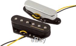 Genuine Fender Vintage Noiseless Telecaster Tele Guitar Pickups Set 0992116000