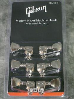 Genuine Gibson Grover Nickel Tuners Set 6 String Tuning Machine Guitar Parts