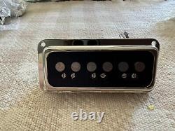 Genuine Gretsch DynaSonic Neck Bridge Pickup Set NICKEL Finish USA Made #132