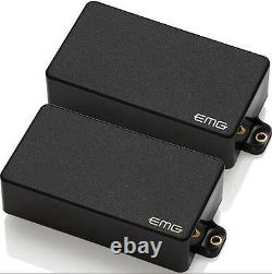 Genuine USA EMG 81 + 85 Active Humbucker Guitar Pickup Black set