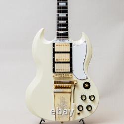 Gibson CS Murphy Lab'63 LP SG Custom Classic White Ultra Light Aged 2022, g2231