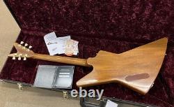 Gibson CS Run 1958 Mahogany Explorer Split V Head Antique Natural VOS #GG7os