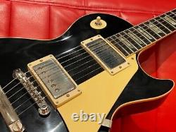 Gibson CustomShop Japan Limited Run 1957 Ldes Paul Standard VOS All Ebony #GGdo0