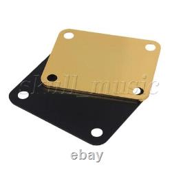 Gold Neck Plate with Screw for Guitar