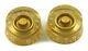 Gold Speed Knobs (metric) For Epiphone & Import Guitars (set Of 2) New