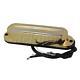 Golden Dual Rail Dual Coil Pickup Magnetic Humbucker 4 Wires For S/t Guitar
