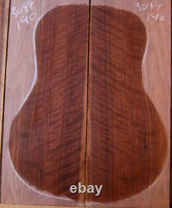 Gorgeous curly eastern black walnut tonewood guitar luthier set back and sides