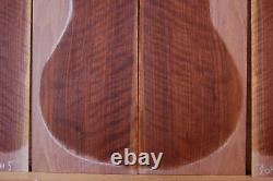 Gorgeous curly eastern black walnut tonewood guitar luthier set back and sides