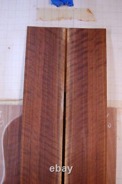 Gorgeous curly eastern black walnut tonewood guitar luthier set back and sides