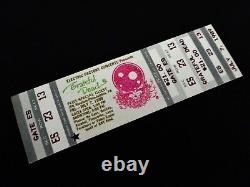 Grateful Dead Crimson White & Indigo JFK Philadelphia 7/7/1989 3 CD 1 DVD Ticket