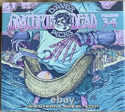 Grateful Dead Dave's Picks 34 Jai-Alai 6/23/1974 4 CD + Bonus Disc New SEALED