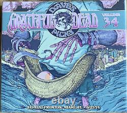 Grateful Dead Dave's Picks 34 Jai-Alai 6/23/1974 4 CD + Bonus Disc New SEALED