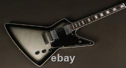 Gray EX Electric Guitar Mahogany Body Neck Custom Shop Gradient 6 Strings Solid