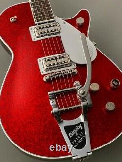 Gretsch G6129T Players Edition Jet FT with Bigsby Red Sparkle MIJ, g0465