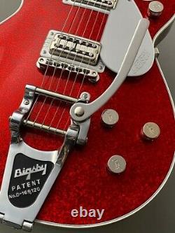 Gretsch G6129T Players Edition Jet FT with Bigsby Red Sparkle MIJ, g0465