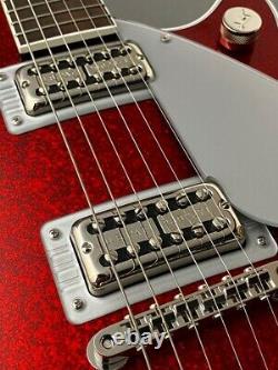 Gretsch G6129T Players Edition Jet FT with Bigsby Red Sparkle MIJ, g0465