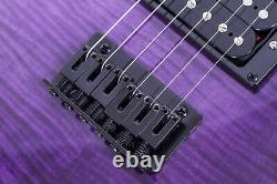 Grote Tele Set-in Electric Guitar With locking tuners (purple)
