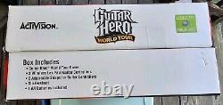 Guitar Hero World Tour Dual Les Paul Guitar Set XBOX 360 NIB