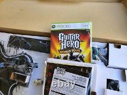 Guitar Hero World Tour Dual Les Paul Guitar Set XBOX 360 NIB