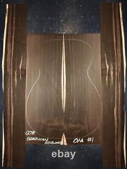 Guitar Luthier Tonewood Brazil ROSEWOOD QUARTERSAWN Acoustic backs sides SET