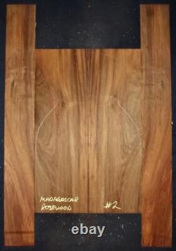Guitar Luthier Tonewood MADAGASCAR ROSEWOOD Acoustic backs sides SET