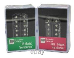 Guitar Pickup Set JB TB-4 Trembucker & Jazz SH-2n Humbucker BLACK NEW