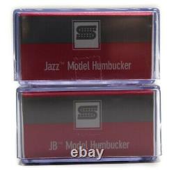 Guitar Pickups Hot Rodded Humbucker Pickup Set JB SH-4 & Jazz SH-2n