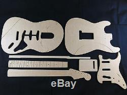 Guitar Template Set Stratocaster cnc made 100% accurate templates