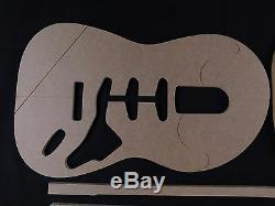 Guitar Template Set Stratocaster cnc made 100% accurate templates